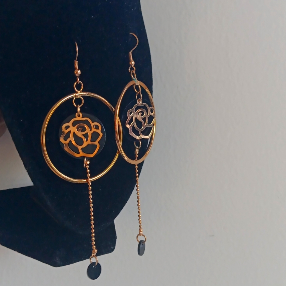 Earring Beautiful Gold